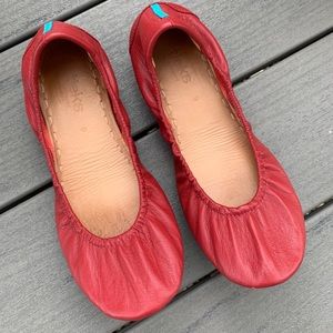 Tieks, Cardinal Red, Size 9